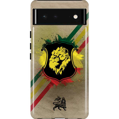 Lion of Judah Shield Pixel Cases